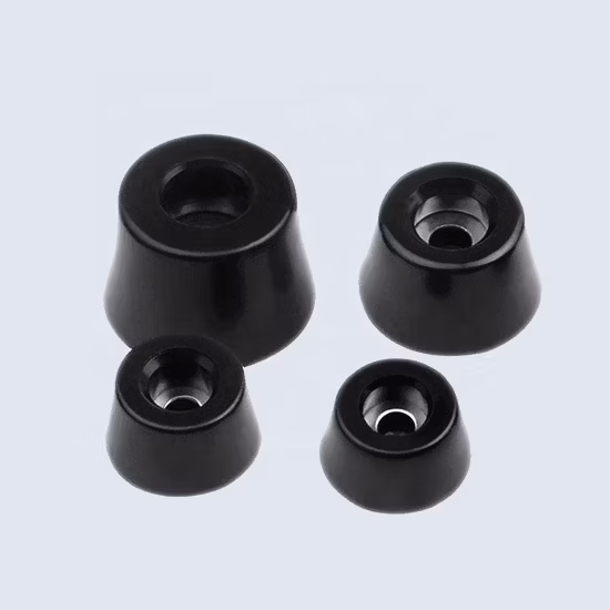 Factory Custom Wear Resistant Chair Feet Inserted for Floor Protection Rubber Chair Feet Caps
