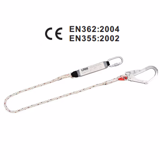 Cordino di sicurezza con assorbitore di energia